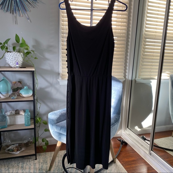 Anne Klein black midi dress - Picture 2 of 3